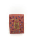 Chinese New Year Dream Block Butterfly Brown With Red Frame